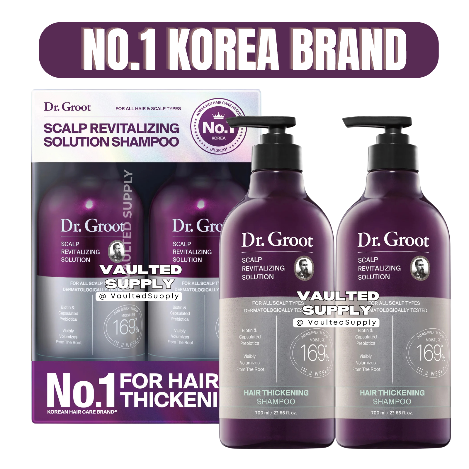 Dr. Groot Scalp Revitalizing Shampoo 2 Pack