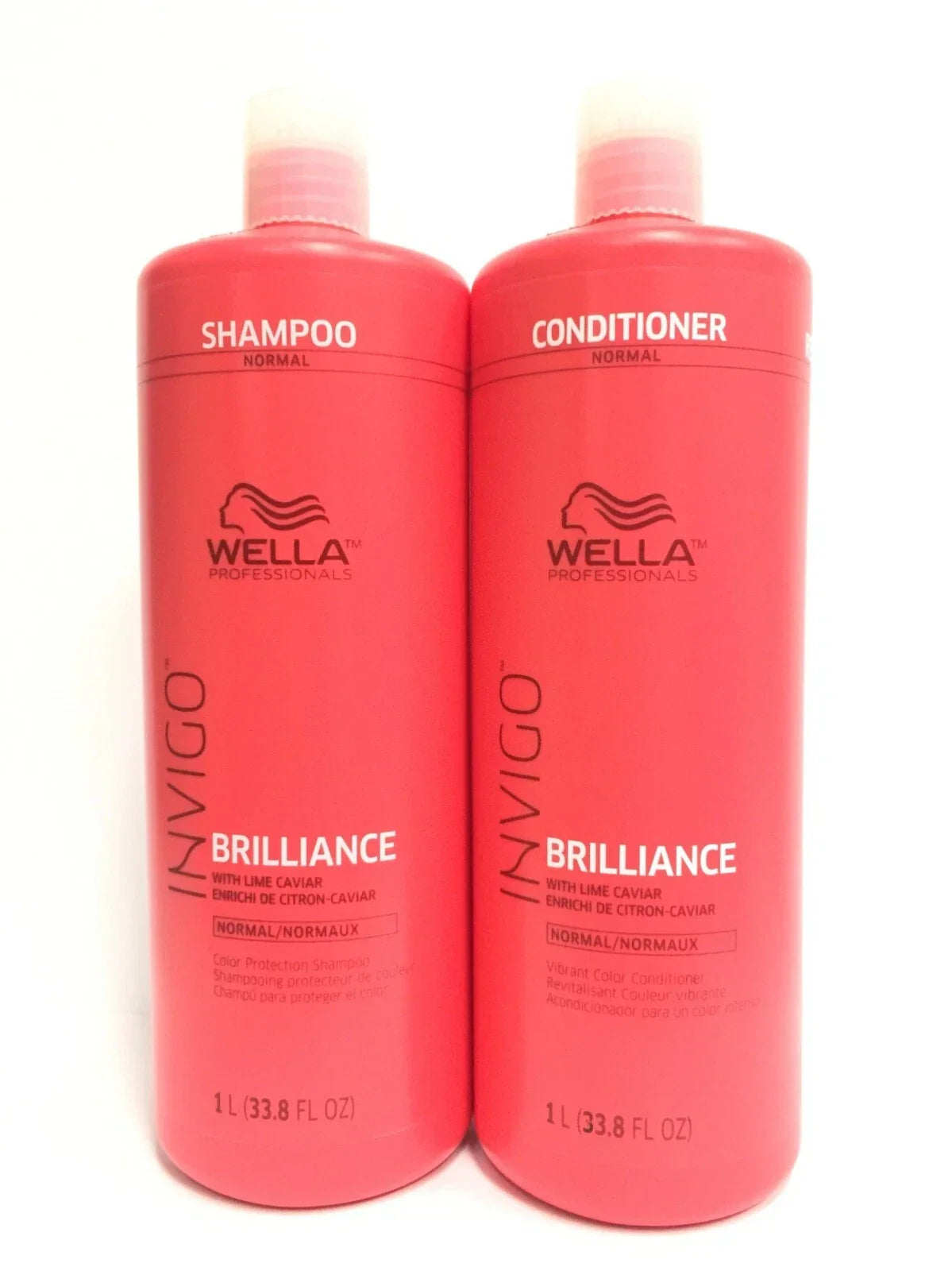 (2 PACK)Wella Invigo Brilliance Shampoo & Conditioner