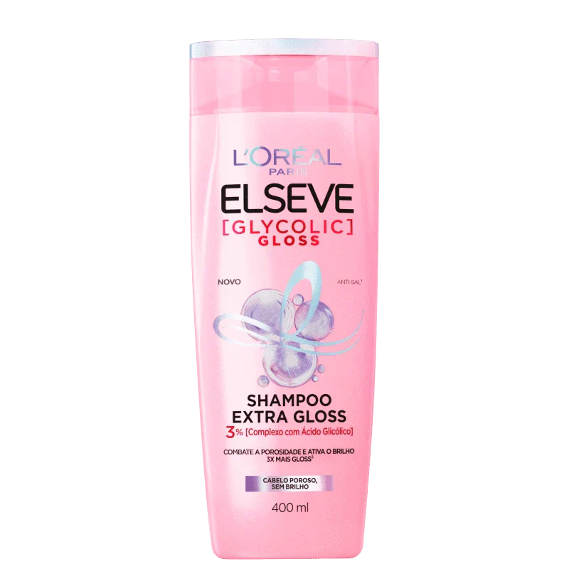 Glicolico - Kit com Shampoo e Condicionador Sela Brilho